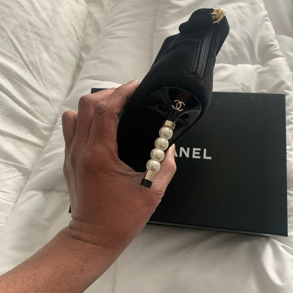 Women’s Chanel short boots sz 38 brand new